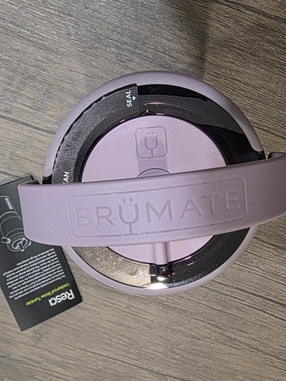 NWT BrüMate Resa 35 oz Leakproof Insulated Straw Tumbler Lilac Dusk Lavender